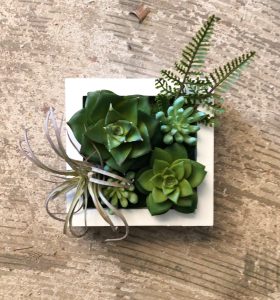 壁掛けアレンジ